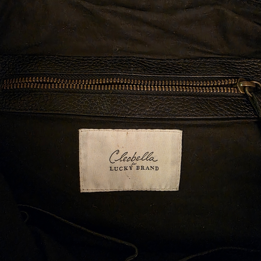 Cleobella Weekender Bag x Lucky Brand Embroidered Canvas Shoulder Bag Boho - Picture 9 of 11